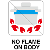 noflame on body