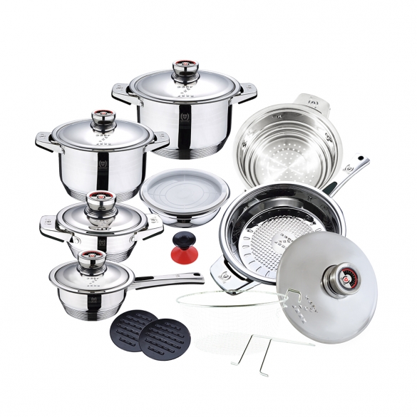 19 pcs cookware set